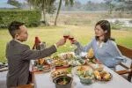 Nhà hàng Nón khổng lồ tại Serena Resort: thưởng thức và khám phá đặc sản xứ Mường (Lợn mán, gà chạy bộ, cá sông Bôi, cơm lam)