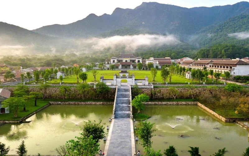 Toàn cảnh Làng nương Yên Tử