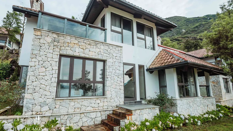 Giải mã kiến trúc độc bản tại Ville De Mont Sapa: Nghỉ dưỡng trong biệt thự đá nguyên khối giữa biển mây 1.555m