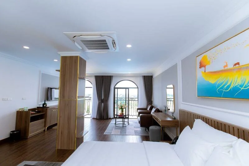 Giá phòng và thông tin chi tiết các hạng phòng tại Glory resort 