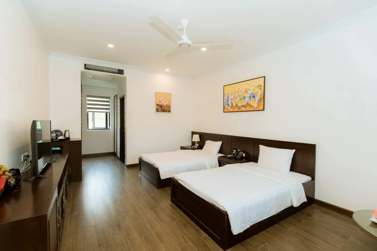 Giá phòng và thông tin chi tiết các hạng phòng tại Glory resort 