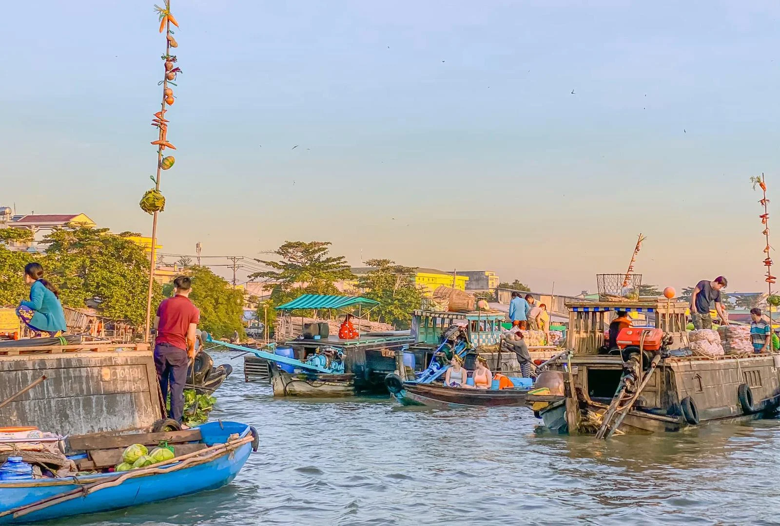 So sánh thực tế Chợ nổi Cái Răng (Cần Thơ) và Chợ nổi Cái Bè (Tiền Giang): Đâu là tọa độ đáng đi nhất?