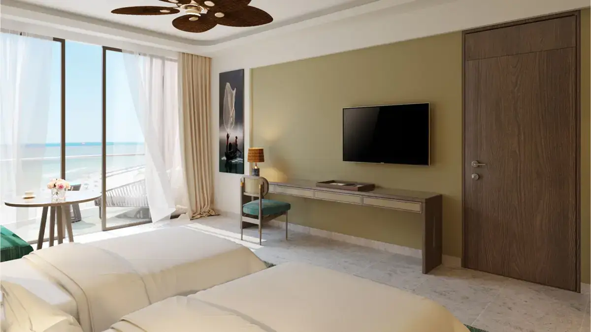 Nên chọn phòng khách sạn hướng biển hay Villa có bể bơi riêng tại Angsana Quan Lạn? Phân tích công năng cho gia đình