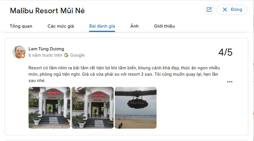 Malibu Resort Mũi Né: Vị trí, kiến trúc, kinh nghiệm đặt phòng và đơn vị uy tín