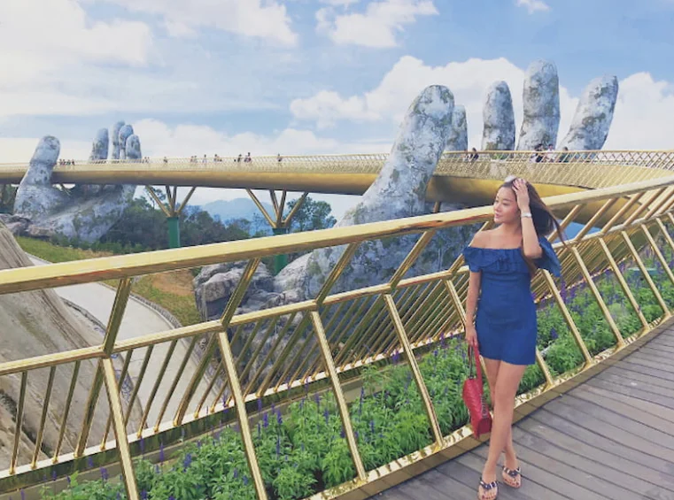 Cầu Vàng Đà Nẵng: Vị trí, điểm thu hút, kinh nghiệm du lịch và chọn tour