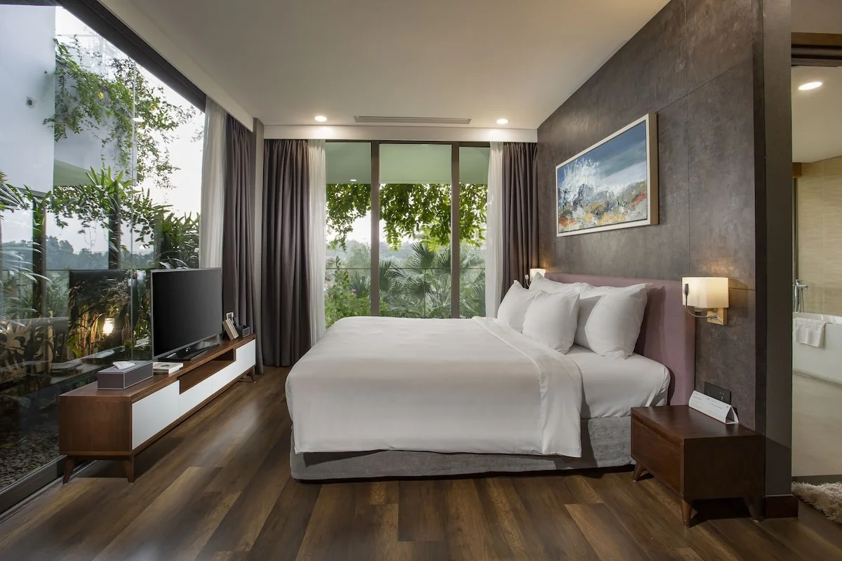 Forest In The Sky Flamingo Đại Lải Trải nghiệm biệt thự trên cao và vườn treo babylon độc đáo