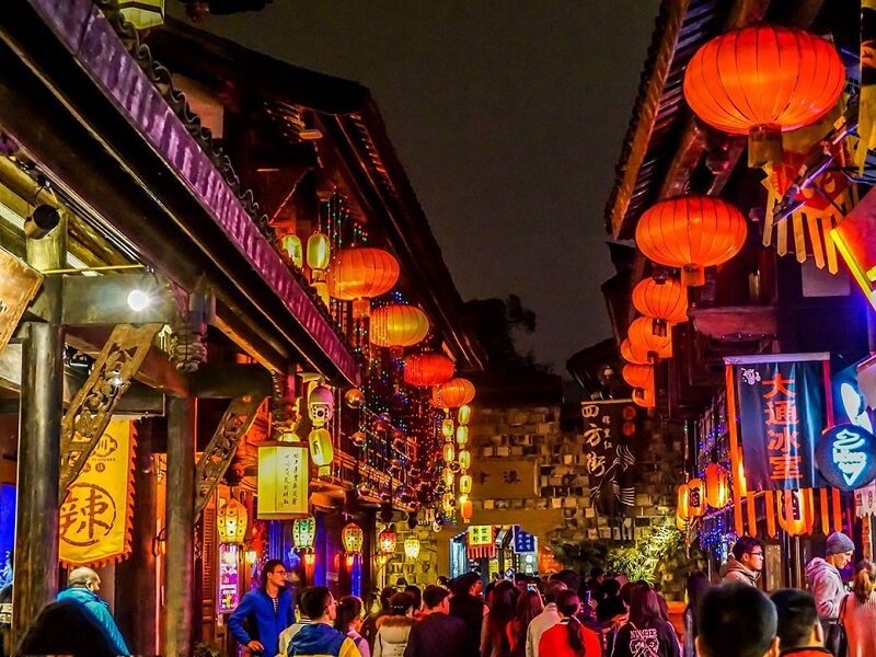 Tour Trung Quốc 6N5Đ: Hà Nội – Thành Đô - Công Viên Gấu Trúc – Trang Viên Mạn Hoa - Cửu Trại Câu – Lạc Sơn Đại Phật 25 pho-co-cam-ly-5-1