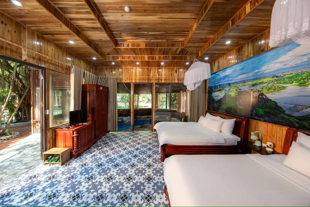 Hang Múa Ecolodge: Vị trí, đặc điểm, tiện ích, giá bán các hạng phòng & kinh nghiệm đặt phòng