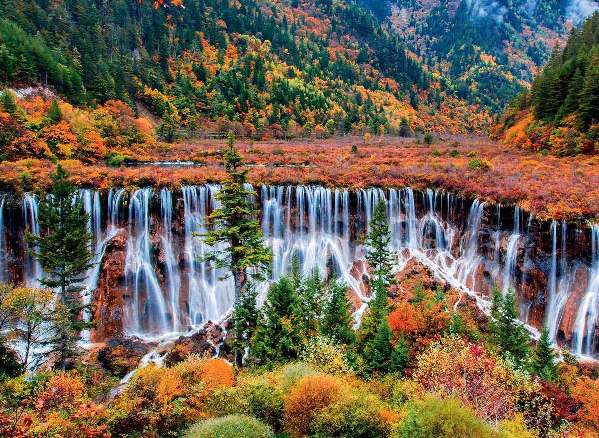 Tour Trung Quốc 6N5Đ: Hà Nội – Thành Đô - Công Viên Gấu Trúc – Trang Viên Mạn Hoa - Cửu Trại Câu – Lạc Sơn Đại Phật 18 thac-nuorilang-1