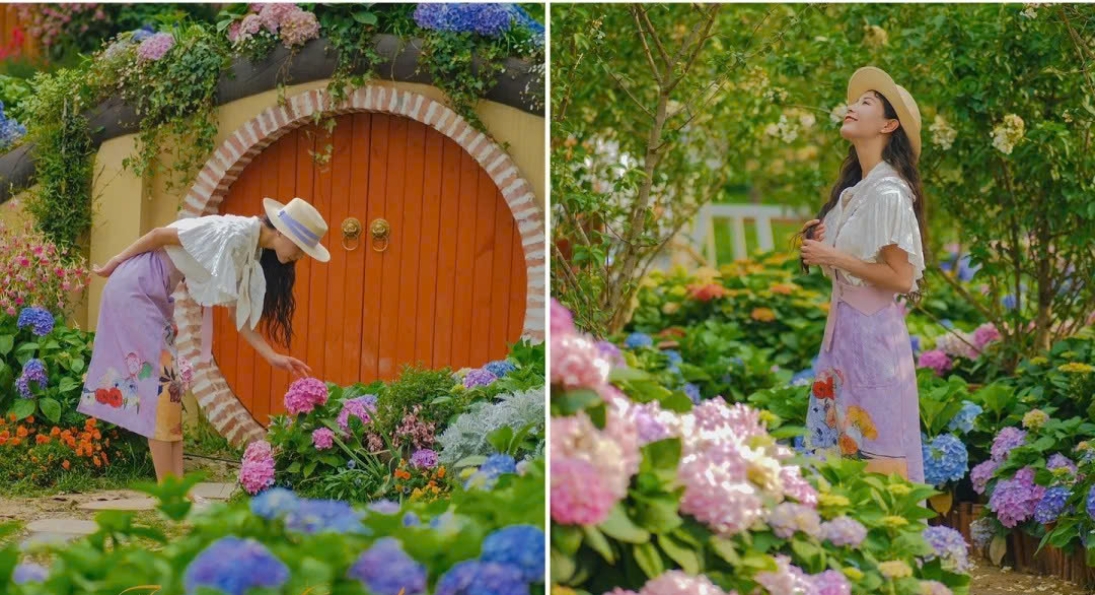 Tour Trung Quốc 6N5Đ: Hà Nội – Thành Đô - Công Viên Gấu Trúc – Trang Viên Mạn Hoa - Cửu Trại Câu – Lạc Sơn Đại Phật 1 Trang Viên Mạn Hoa 11